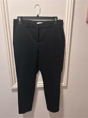 H&M Black High-Waist Stretch pants